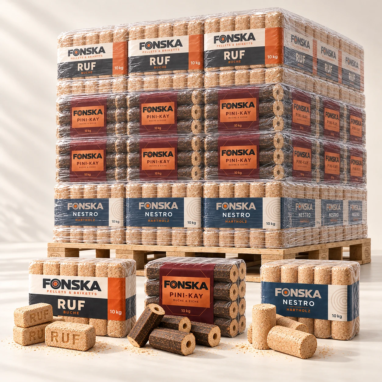 FONSKA Brikett Mix · 1.000 kg