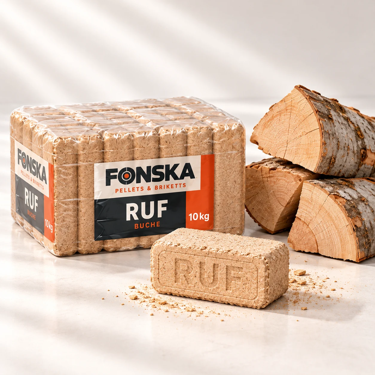 FONSKA Kamin-Kombi · 1 Rm Buche + 200 kg RUF – Produktvisualisierung