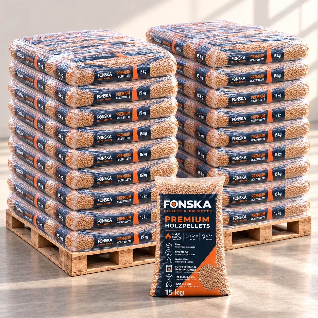 FONSKA Wintervorrat Premium · 2 × 990 kg – Produktvisualisierung
